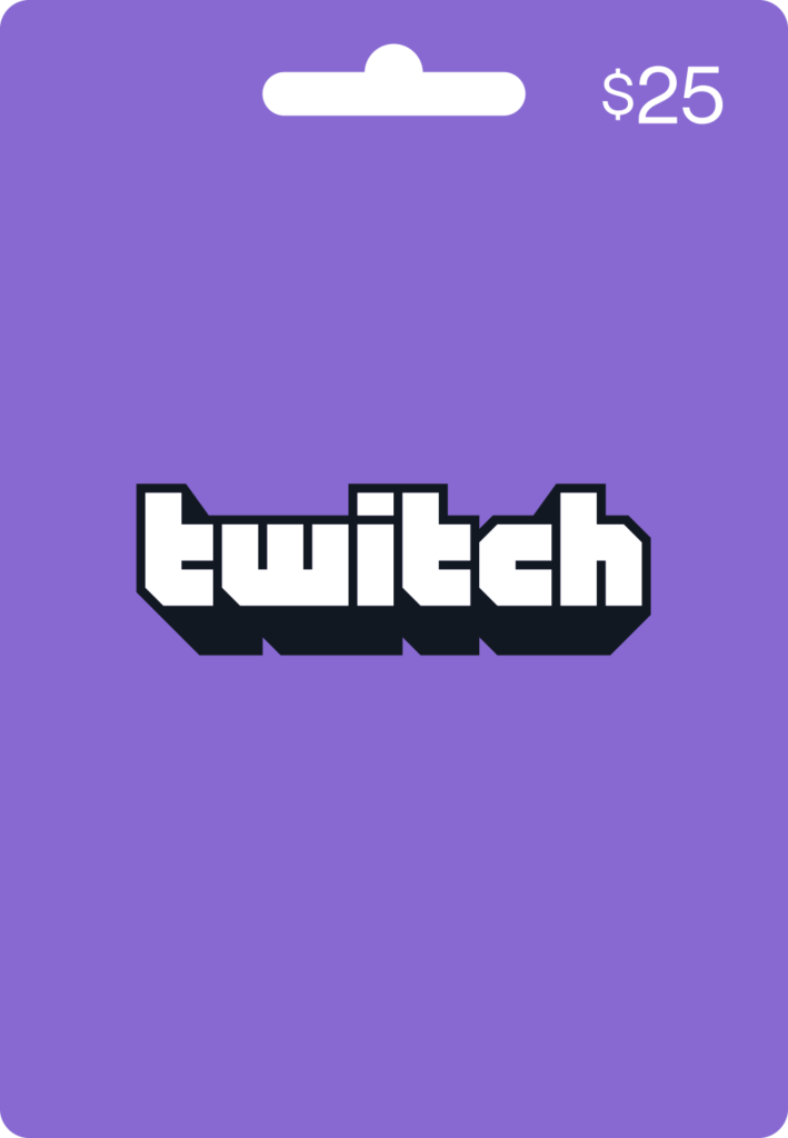 Twitch gift card